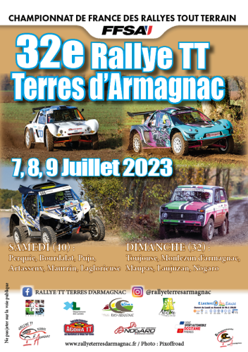 affiche terres d'armagnac 2023